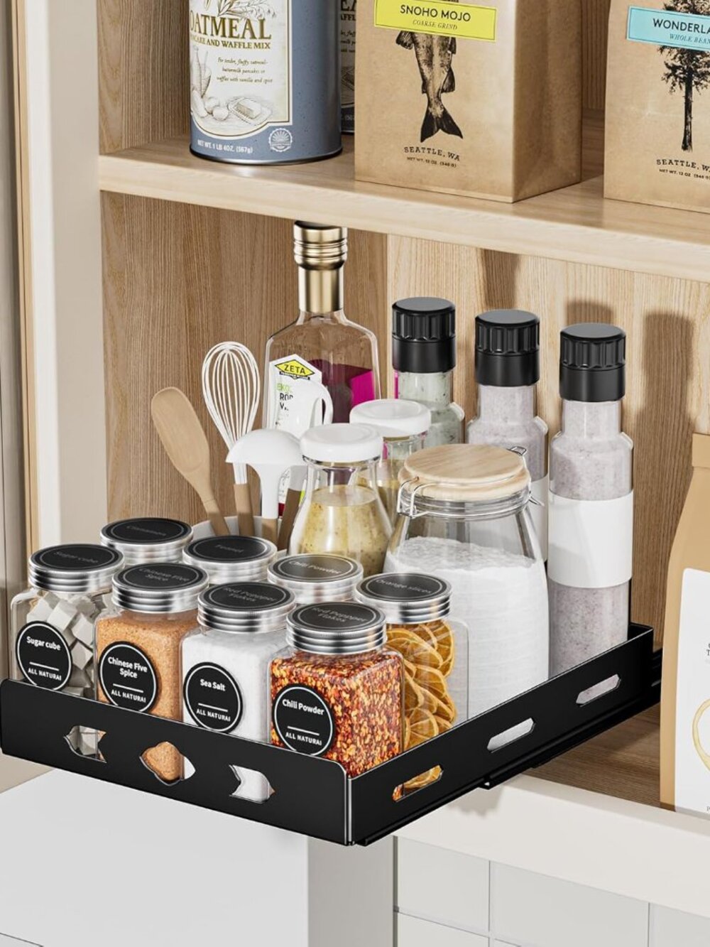 Pull Out Spice Rack - Picture 6 of 7